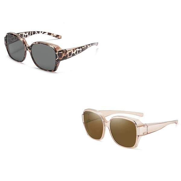 🎉LAST DAY - BUY 1 GET 1 FREE😎2026 New Polarized UV400 Protection Trendy Round Cat-eye Sunglasses 🕶️