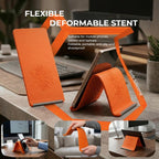 Foldable Silicone Aluminum Holder - Secure, Ergonomic Device Mount for Everywhere