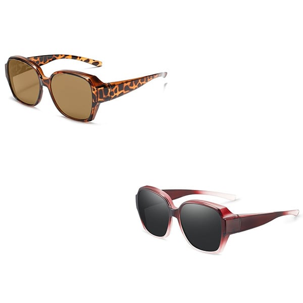 🎉LAST DAY - BUY 1 GET 1 FREE😎2026 New Polarized UV400 Protection Trendy Round Cat-eye Sunglasses 🕶️