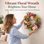 🌸 Mixed Peony Floral Wreath 🔥