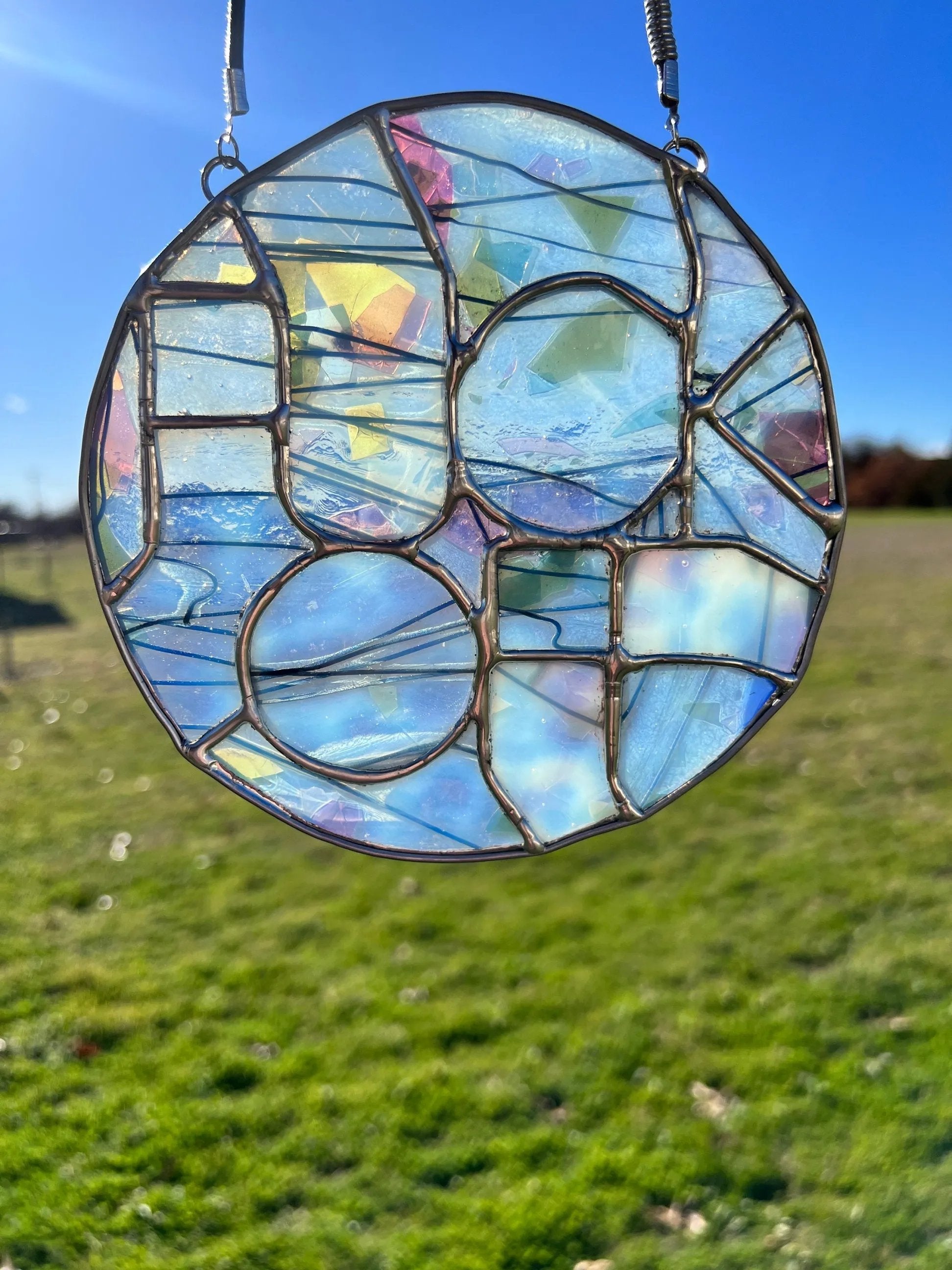🔥Last Day 49% OFF - 🤣F*CK OFF Stained Glass Suncatcher – Bold, Bright & Unapologetically Funny