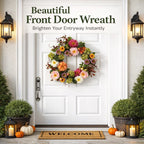 🌸 Mixed Peony Floral Wreath 🔥