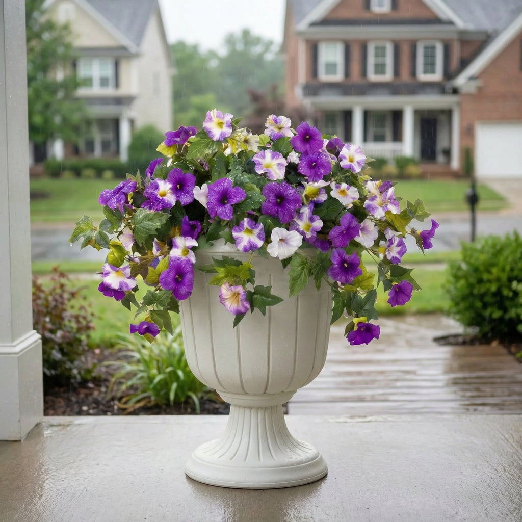 Spring Bloom Artificial Petunia Arrangement