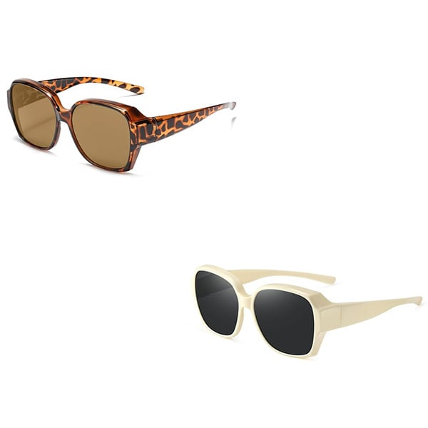 🎉LAST DAY - BUY 1 GET 1 FREE😎2026 New Polarized UV400 Protection Trendy Round Cat-eye Sunglasses 🕶️