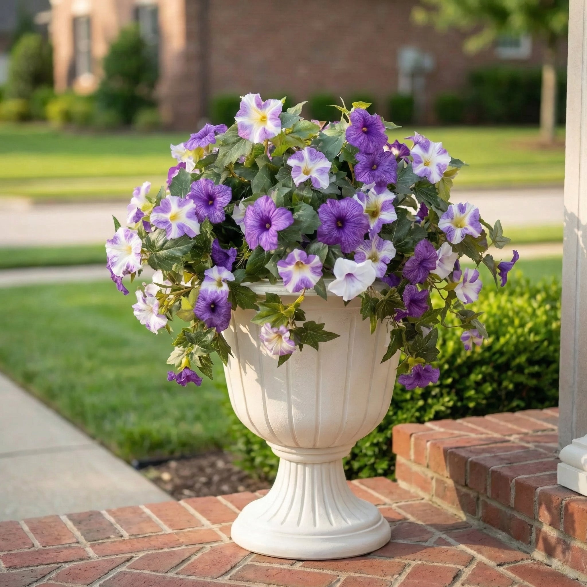 Spring Bloom Artificial Petunia Arrangement