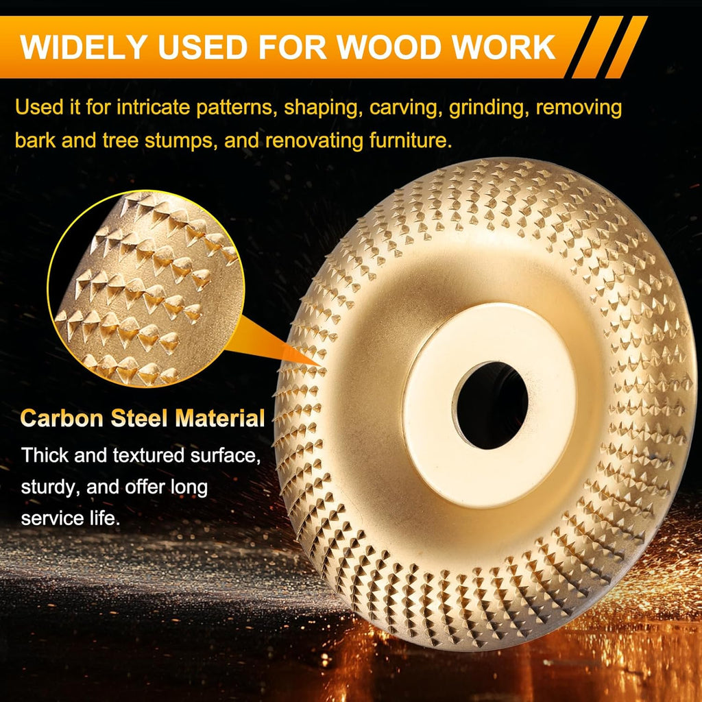 3PCS Wood Carving Disc Set