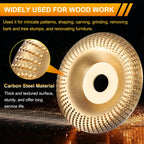 3PCS Wood Carving Disc Set