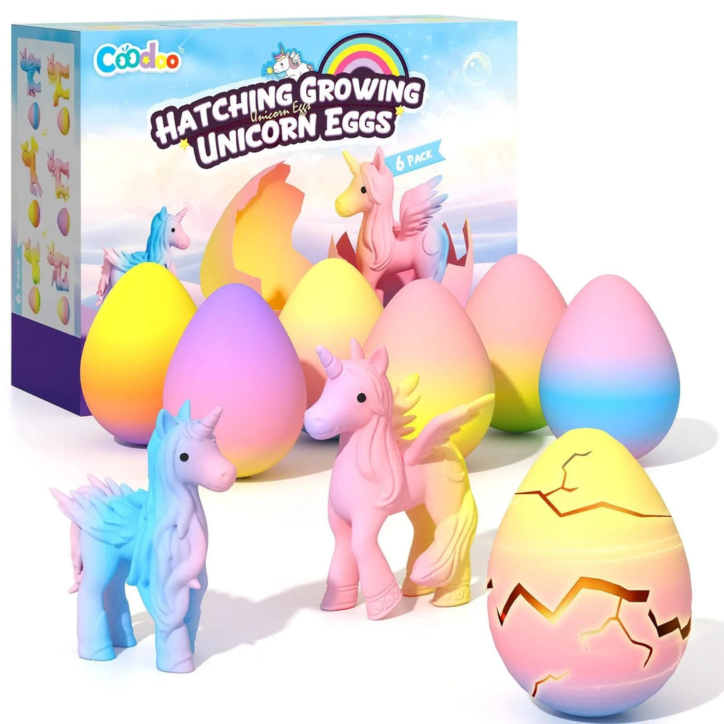 🦄 Magical Hatching Unicorn Eggs (6-Pack)