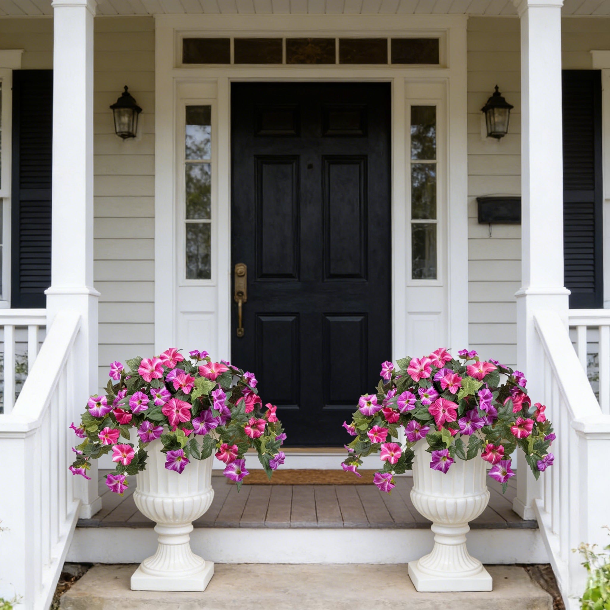 Spring Bloom Artificial Petunia Arrangement