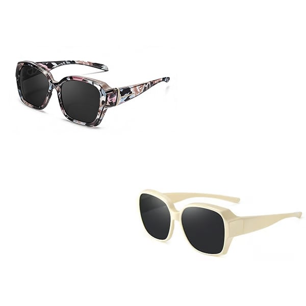 🎉LAST DAY - BUY 1 GET 1 FREE😎2026 New Polarized UV400 Protection Trendy Round Cat-eye Sunglasses 🕶️