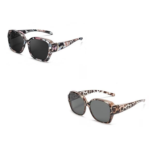 🎉LAST DAY - BUY 1 GET 1 FREE😎2026 New Polarized UV400 Protection Trendy Round Cat-eye Sunglasses 🕶️