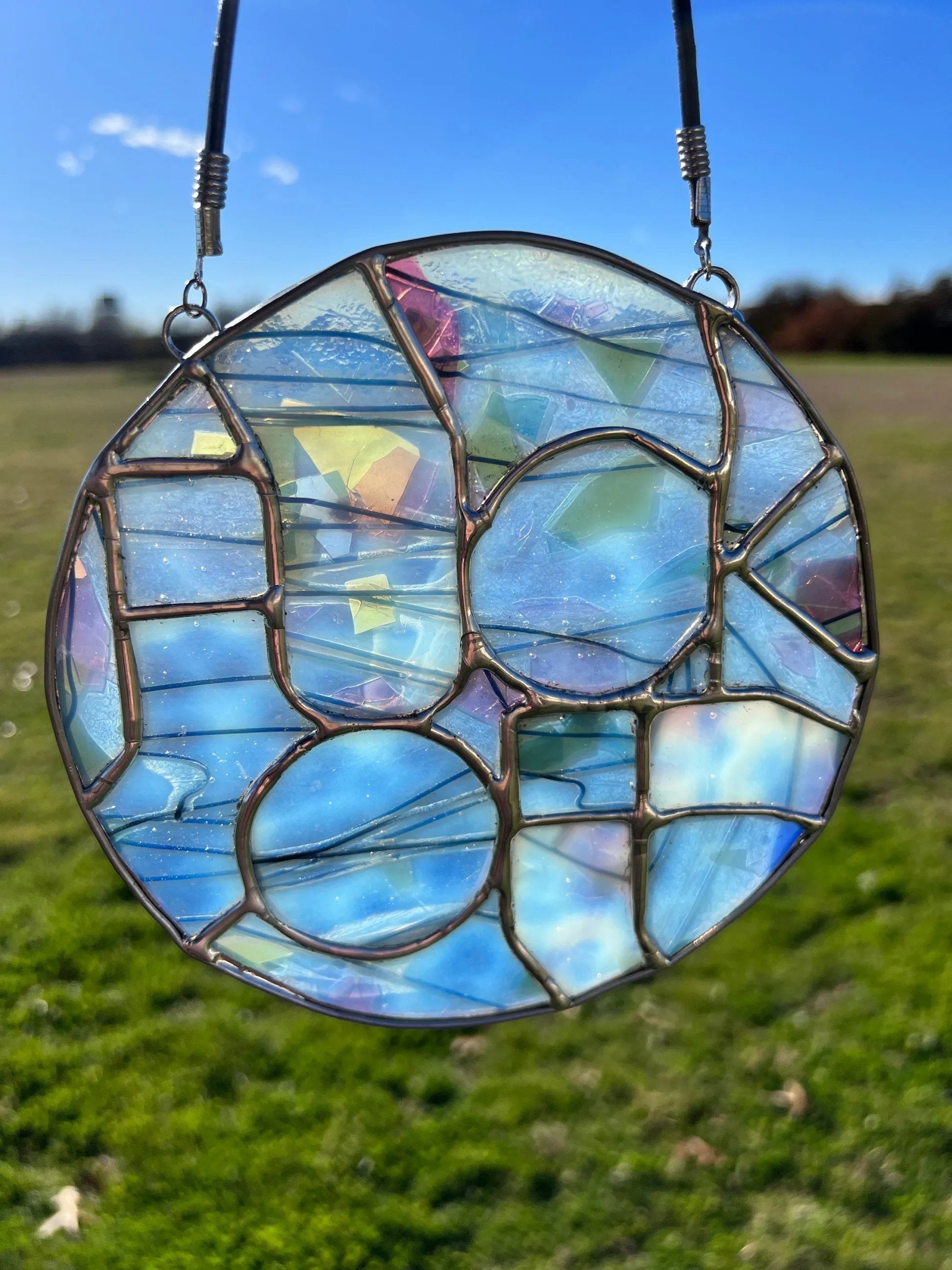 🔥Last Day 49% OFF - 🤣F*CK OFF Stained Glass Suncatcher – Bold, Bright & Unapologetically Funny