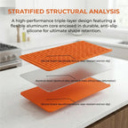 Foldable Silicone Aluminum Holder - Secure, Ergonomic Device Mount for Everywhere