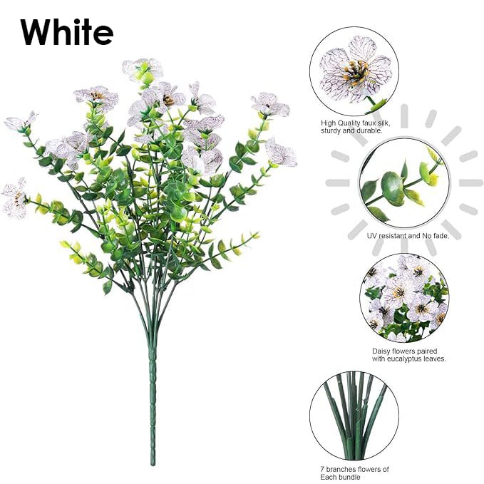 ⚡50K+ SOLD!💥Last Day Promotion!🌺UV Resistant Colorful Artificial Flower