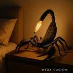 3D Printed Scorpion Desk Lamp - Realistic Animal-Shaped Accent Light for Home & Office