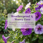 Spring Bloom Artificial Petunia Arrangement