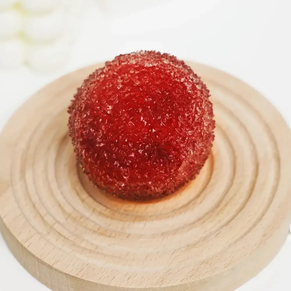 🔥Last Day 49% OFF - 💖 Handcrafted Crystal Mochi Ball Squishy Toy – Soft TPR Stress Relief Fidget 💖