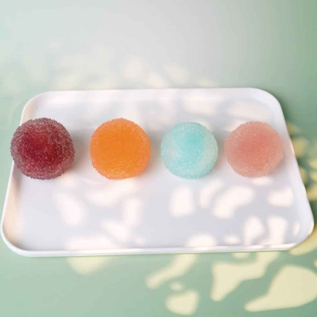 🔥Last Day 49% OFF - 💖 Handcrafted Crystal Mochi Ball Squishy Toy – Soft TPR Stress Relief Fidget 💖