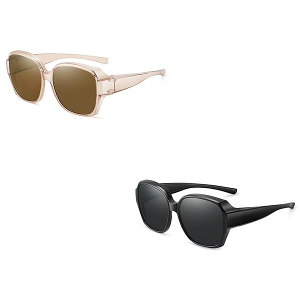 🎉LAST DAY - BUY 1 GET 1 FREE😎2026 New Polarized UV400 Protection Trendy Round Cat-eye Sunglasses 🕶️