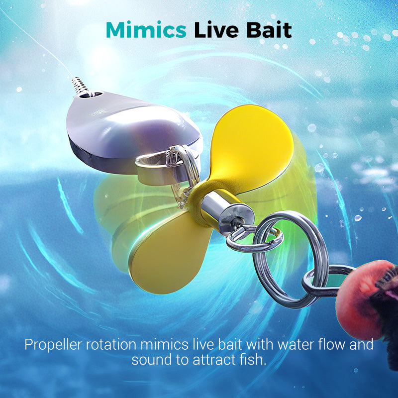 🔥HOT SALE 50% OFF🎣Metal Propeller Fishing Lure for Catching Fish