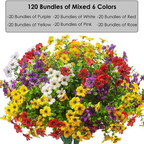 ⚡50K+ SOLD!💥Last Day Promotion!🌺UV Resistant Colorful Artificial Flower