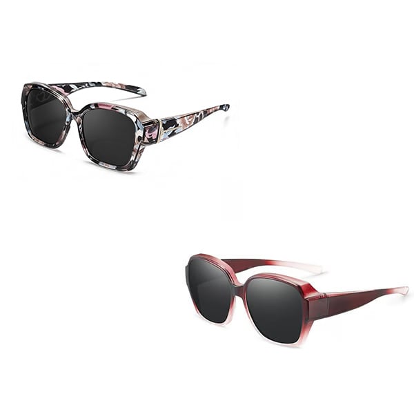 🎉LAST DAY - BUY 1 GET 1 FREE😎2026 New Polarized UV400 Protection Trendy Round Cat-eye Sunglasses 🕶️