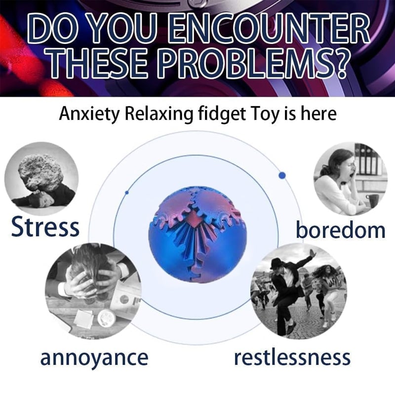 Spinning Magic Fidget and Stress Relief Toy