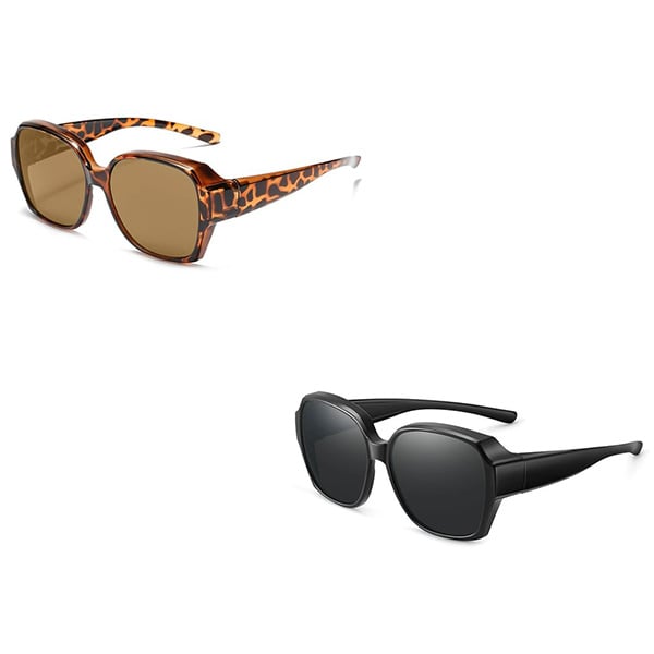 🎉LAST DAY - BUY 1 GET 1 FREE😎2026 New Polarized UV400 Protection Trendy Round Cat-eye Sunglasses 🕶️