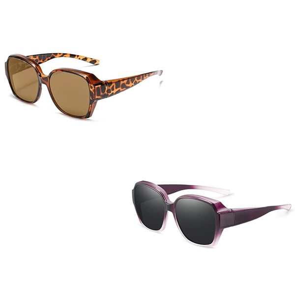 🎉LAST DAY - BUY 1 GET 1 FREE😎2026 New Polarized UV400 Protection Trendy Round Cat-eye Sunglasses 🕶️