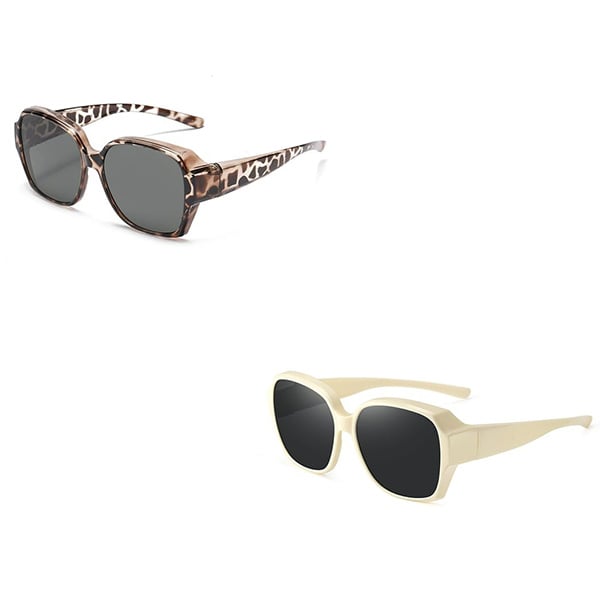 🎉LAST DAY - BUY 1 GET 1 FREE😎2026 New Polarized UV400 Protection Trendy Round Cat-eye Sunglasses 🕶️