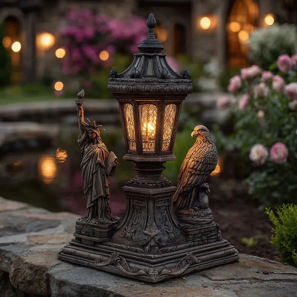 🔥LAST DAY 49% OFF - Vintage American Garden Lamp