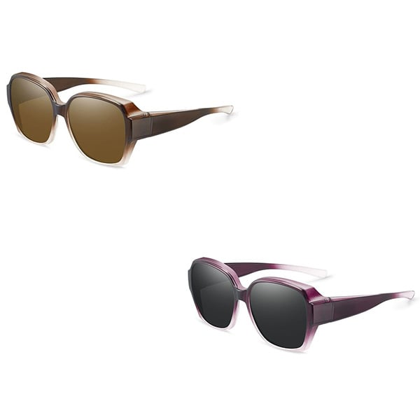 🎉LAST DAY - BUY 1 GET 1 FREE😎2026 New Polarized UV400 Protection Trendy Round Cat-eye Sunglasses 🕶️