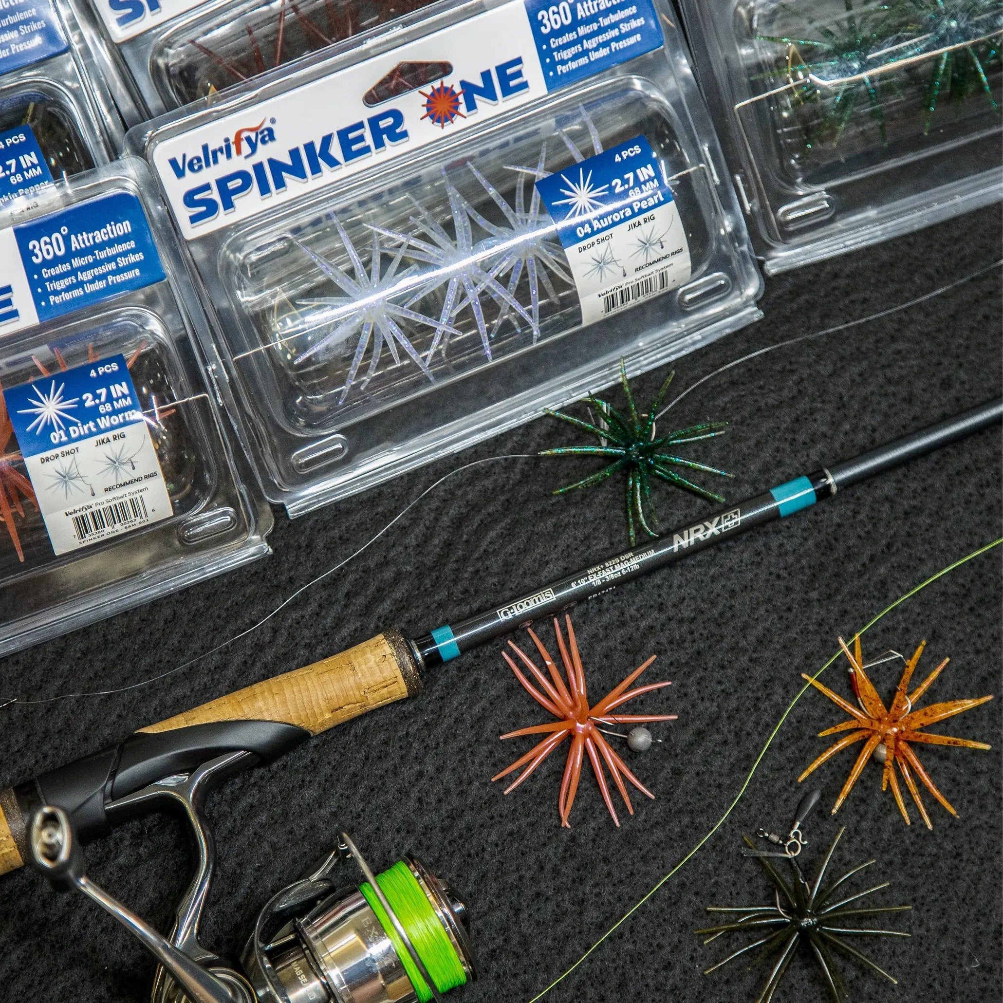 🔥Last Day 49% OFF - 🎣🐙 Tentacle Finesse Soft Plastic Lure