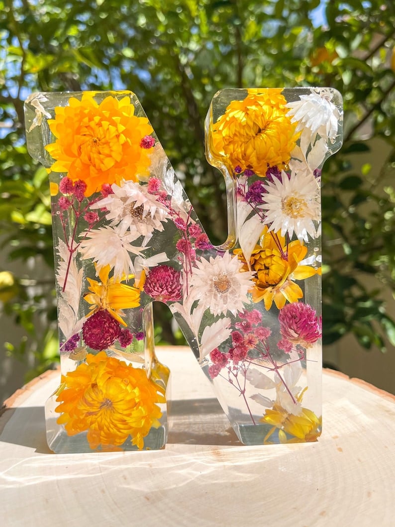 🌸Last Day 49% OFF - Flowers Resin Night Light (Free Shipping)