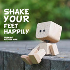 🔥Last Day 49% OFF - ❤🎁Shaking Feet Wooden Figure with 12PCS Magnetic Expressions