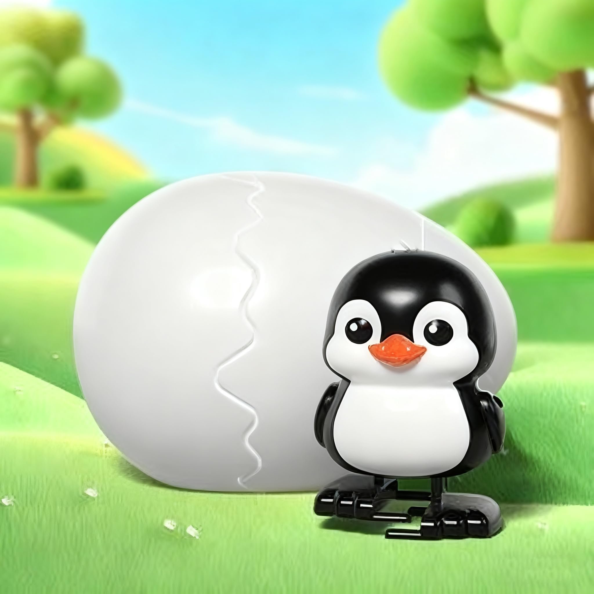 🔥Hot Sale 49% OFF - 🎁 2026 Easter’s Latest Gift: Wind-Up Animal Hatching Surprise Egg 🐣🔥