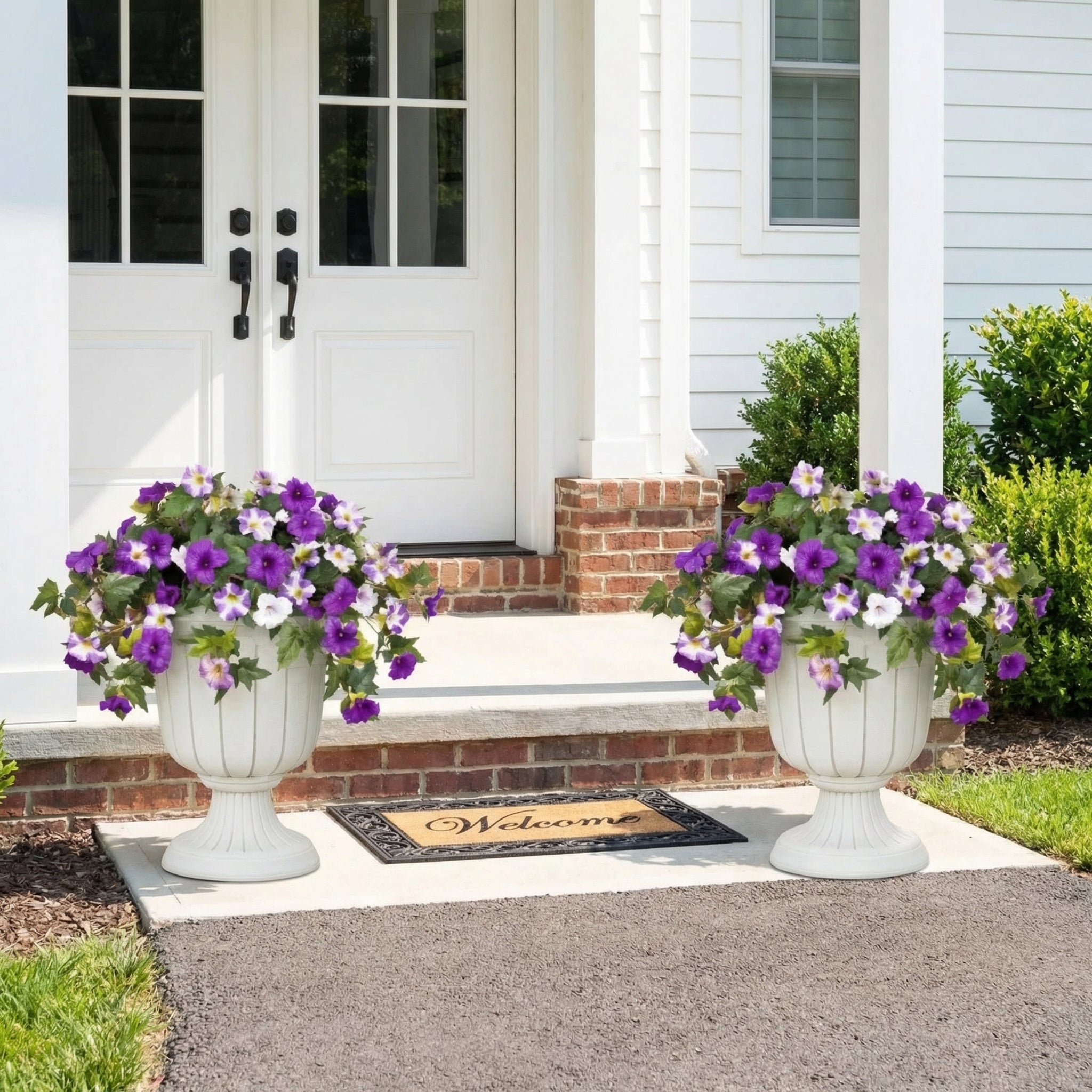 Spring Bloom Artificial Petunia Arrangement