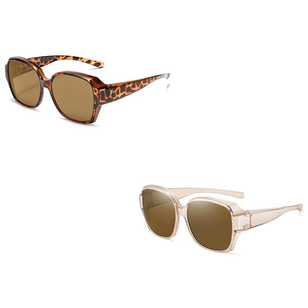 🎉LAST DAY - BUY 1 GET 1 FREE😎2026 New Polarized UV400 Protection Trendy Round Cat-eye Sunglasses 🕶️