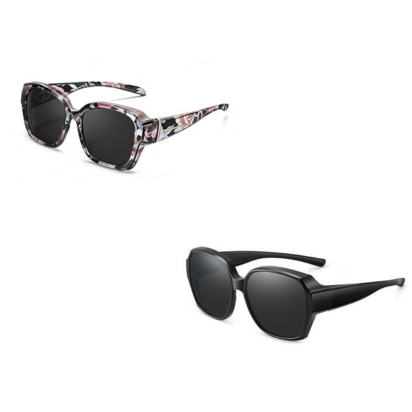 🎉LAST DAY - BUY 1 GET 1 FREE😎2026 New Polarized UV400 Protection Trendy Round Cat-eye Sunglasses 🕶️