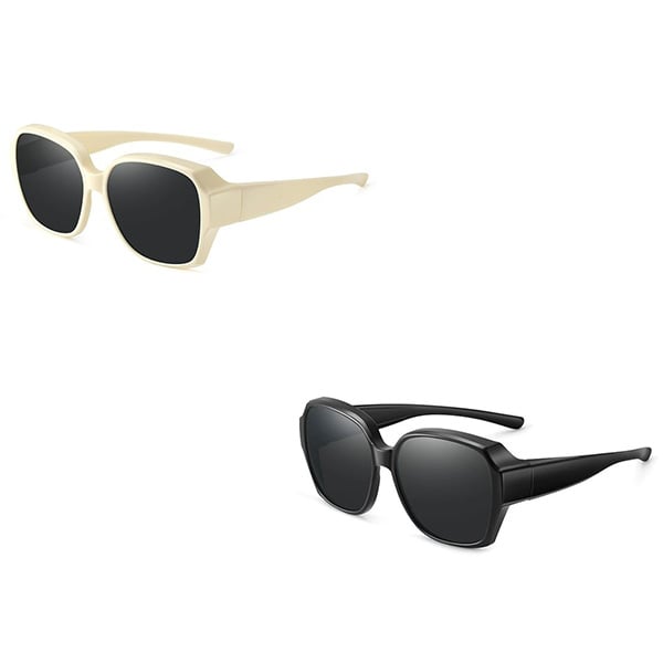 🎉LAST DAY - BUY 1 GET 1 FREE😎2026 New Polarized UV400 Protection Trendy Round Cat-eye Sunglasses 🕶️