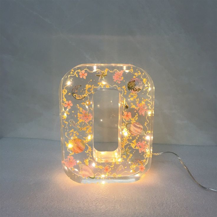 🌸Last Day 49% OFF - Flowers Resin Night Light (Free Shipping)