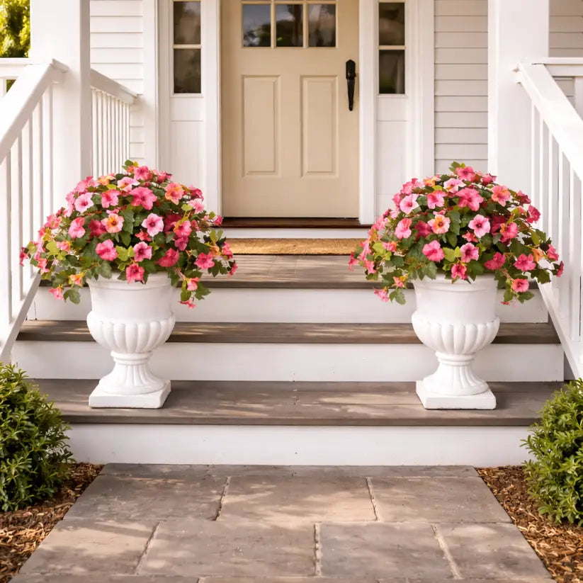 Spring Bloom Artificial Petunia Arrangement