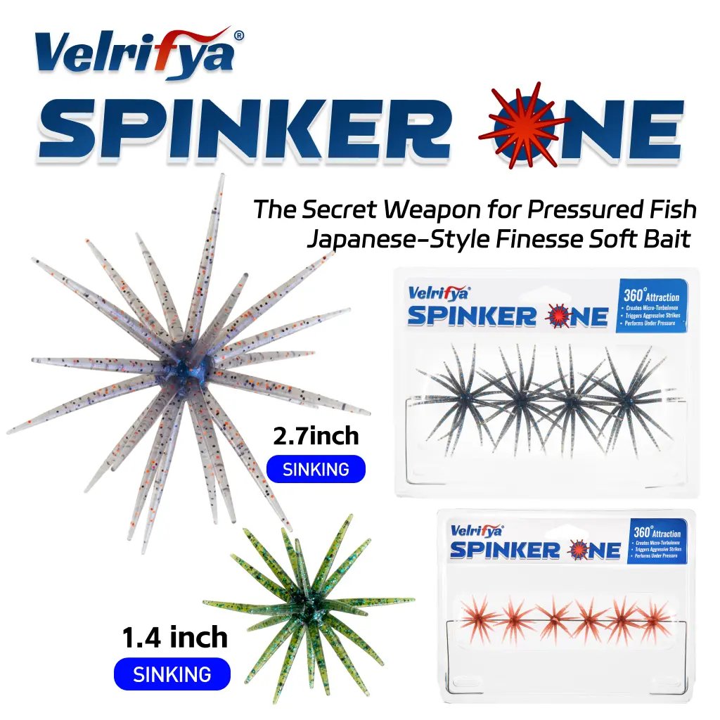 🔥Last Day 49% OFF - 🎣🐙 Tentacle Finesse Soft Plastic Lure