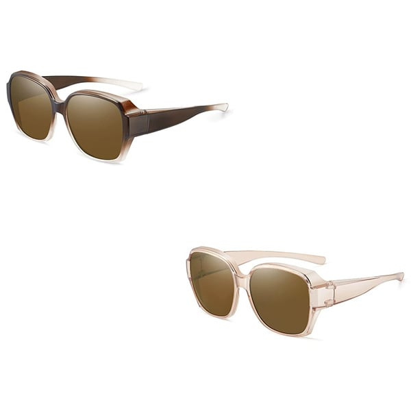 🎉LAST DAY - BUY 1 GET 1 FREE😎2026 New Polarized UV400 Protection Trendy Round Cat-eye Sunglasses 🕶️