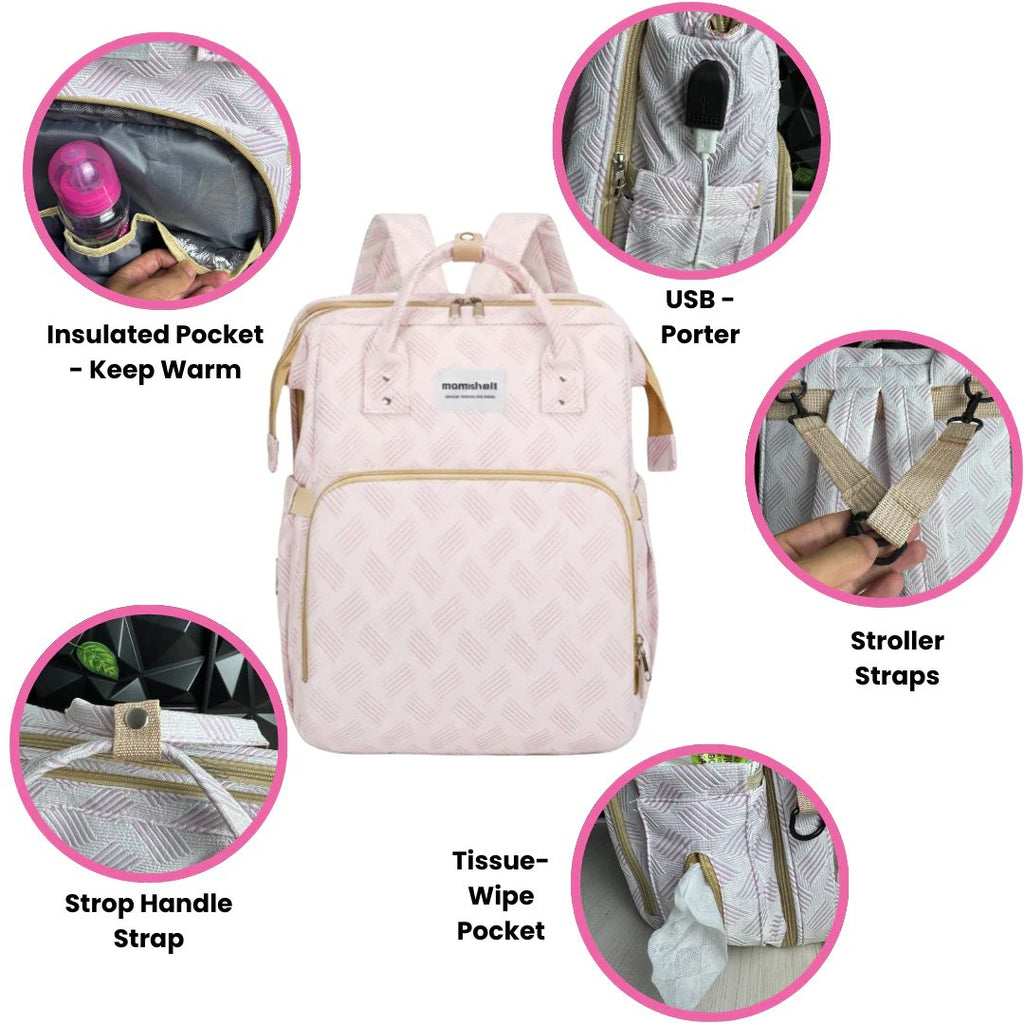 Luxe 3-in-1 Diaper Backpack