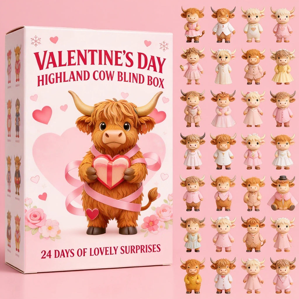 🐮Highland Cow Valentine’s Calendar 2026💘🏆