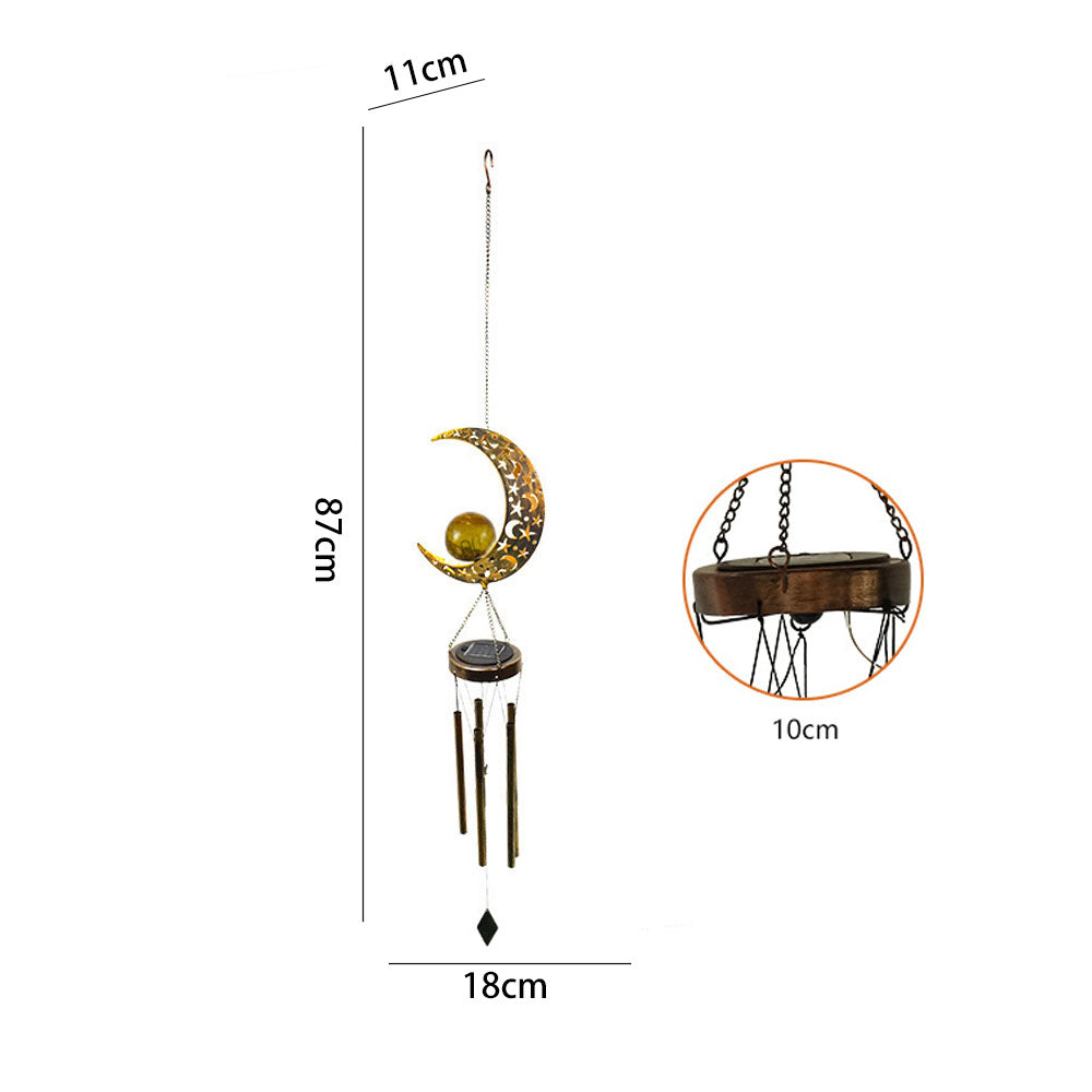 Wind Chime Lamp Hanging Outdoor Decoration Solar Lights