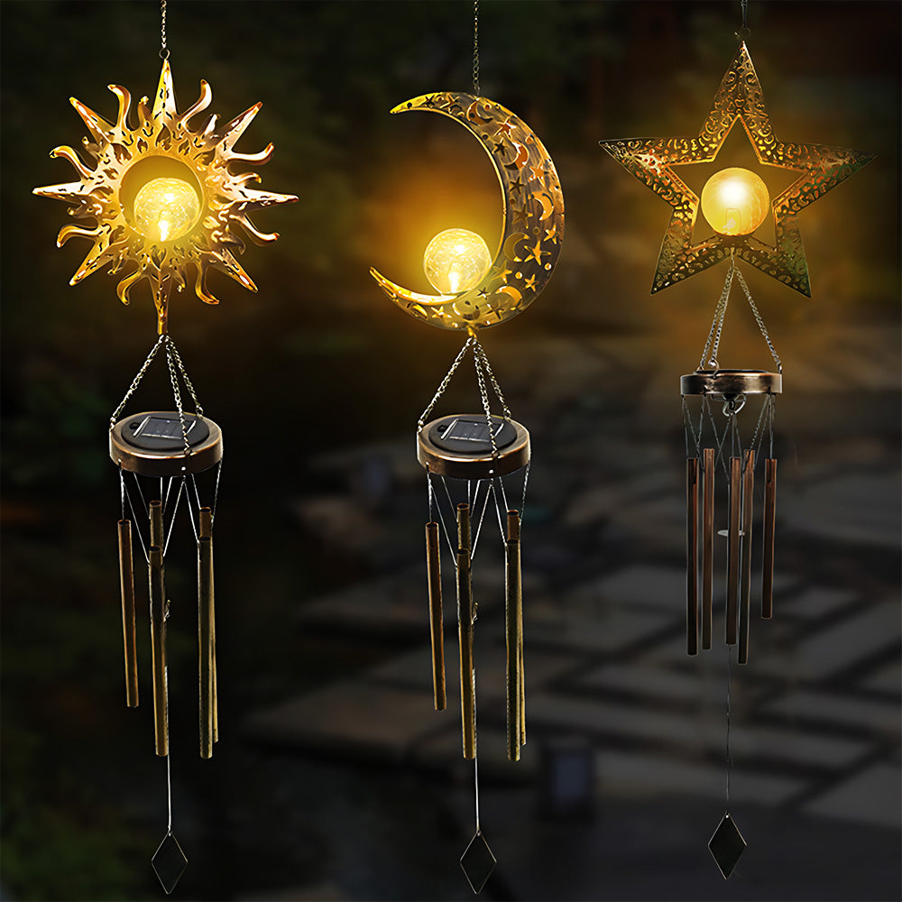 Wind Chime Lamp Hanging Outdoor Decoration Solar Lights