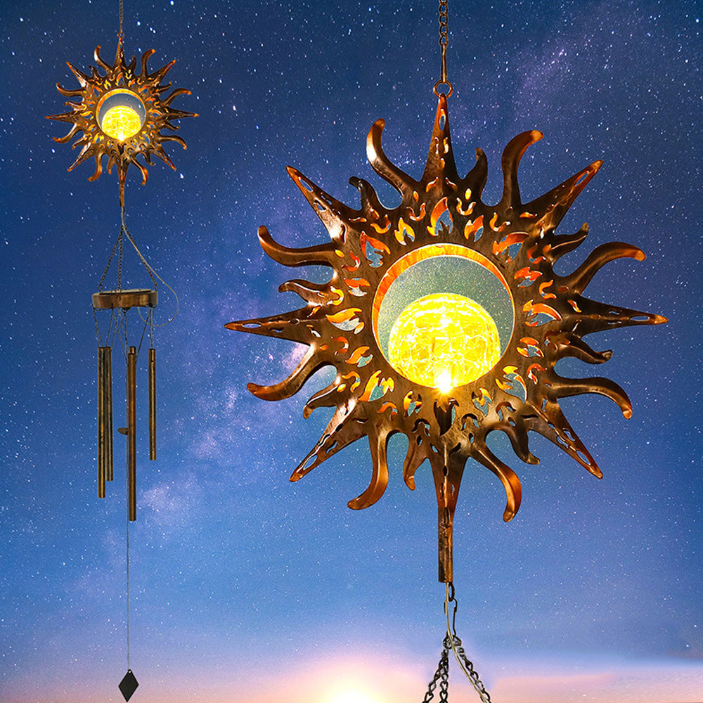 Wind Chime Lamp Hanging Outdoor Decoration Solar Lights