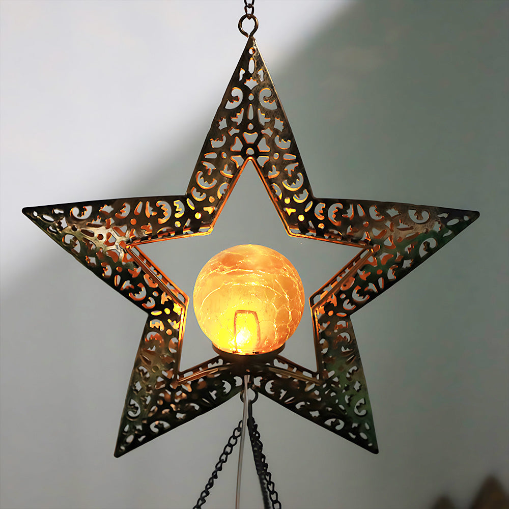 Wind Chime Lamp Hanging Outdoor Decoration Solar Lights